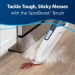 BISSELL PowerFresh Deluxe Steam Mop 1806 12" Cleaning Path Brite White/Sapphire Blue: Electric Floor Steamer, 1500W, 25ft Cord - Image 2