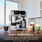 Ninja Luxe Cafe Pro Series 4-in-1 Espresso Coffee Cold Brew Hot Water Machine Stainless Steel - Image 2