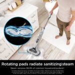 Shark Steam & Scrub with Steam Blaster Technology Scrubbing and Sanitizing Hard Floor Steam Mop S8201 14.5" Cleaning Path White - Image 4