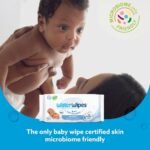 WaterWipes Sensitive+ Newborn & Baby Wipes, 3-In-1 Cleans, Cares, Protects, 99.9% Water, Unscented & Hypoallergenic - Image 4