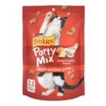 Purina Friskies Party Mix Chicken Gravy-Licious Crunch Crunchy Cat Treats - Image 2