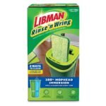 Libman Rinse 'n Wring Mop System: Microfiber, Grip Handle, Hanging Loop, Multi-Surface Use - Image 2