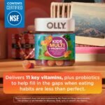 OLLY Kids' Multivitamin + Probiotic Gummies - Berry Punch - Image 5