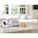 Cuisinart 4-Slice Custom Select Toaster - Silver - CPT-640P1: Stainless Steel, Defrost & Bagel Options, Adjustable Browning - Image 2