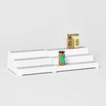 Shelf Expandable 3 Tier - Brightroom™: Freestanding Spice Rack Organizer, White Kitchen Storage for Pantry & Cabinet - Image 3