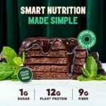 IQBAR Mint Chocolate Protein Bars - 6.4oz/4ct - Image 3