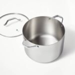 12qt Stainless Steel Stock Pot Silver - Figmint™ - Image 3