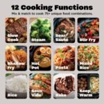 Ninja MultiPot XL 12-in-1 Multicooker with DualZone Technology - Image 5