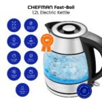 Chefman Rapid Boil 1.2L Electric Tea Kettle - Image 2