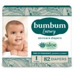 bumbum Luxury Fragrance-Free Disposable Diapers - (Select Size and Count)