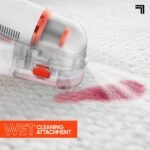 Sharper Image Combo Clean Go 01 Cordless Wet and Dry Handheld Vacuum White - Image 4