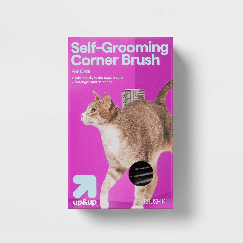 GUEST_48a64761-4d8c-4b83-9efb-6eb98ae00ae8 Cat Corner Grooming Tool - up&up™ - Image 1