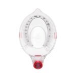 OXO 2 Cup Angled Measuring Cup: Clear Plastic, Dishwasher-Safe, Lifetime Warranty, 7" Width, 4.1" Height - Image 2