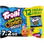 Trolli Halloween Sour Brite Crawlers Candy Treat Size - 7.2oz
