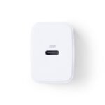 Single Port 20W USB-C Home Charger with 3' Lightning to USB-C Cable - dealworthy™ White - Image 4
