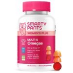 SmartyPants Women's Plus Multivitamin & Omegas Gummies with Vitamins C, D3, B12 & Zinc