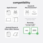 20000mAh Power Bank with Built in Loop Cable - heyday™ White - Image 6