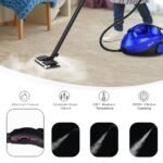 Costway 2000W Heavy Duty Steam Cleaner Mop Multi-Purpose W/19 Accessories PurpleBlue - Image 4