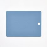 3pc Recycled Poly Essentials Cutting Board Set Blue - Figmint™: Dishwasher-Safe, Small to Large Sizes - Image 3