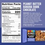 KIND Breakfast Protein Bars Peanut Butter Banana Dark Chocolate - 8g Protein - 10.56oz/12ct - Image 2