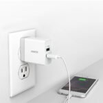 Anker 2-Port PowerPort 24W Wall Charger - White: USB Wall Plug for Android & iPhone, Lightweight Design - Image 5