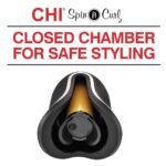 CHI Spin & Curl Ceramic Rotating Curler - 1" - Image 4