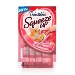 Delectables Squeeze Up Tuna and Salmon Cat Treats - 4ct