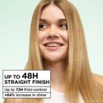 Garnier Fructis Style Sleek & Shine Flat Iron Perfector Flexible Hold Straightening Mist - 6 fl oz - Image 3