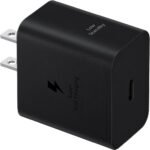 SAMSUNG 45W Wall Charger Power Adapter with Cable Included, Fast Charging for Galaxy Phones, Tablets and USB Type C Devices, EP-T4511XBEGUS, Black