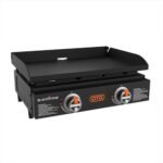 Blackstone OTG 22" Tabletop Griddle Plate with Built-In Hood, Black - Portable Grill for Camping, Tailgates, and On-the-Go Cooking