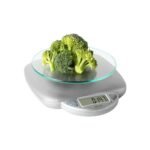 Taylor 11lb Glass Platform Digital Food Scale: Kitchen Scale with LCD Display, Silver, Battery Included - Image 3