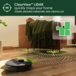 iRobot Roomba 105 Combo Cordless Vacuum & Mop Y314020 5.8" Cleaning Path Black - Image 5