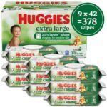 Huggies Extra Large Unscented Baby Wipes - 378ct - 9pk - Image 2