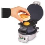 Hamilton Beach Breakfast Sandwich Maker with Timer - Dark Gray - 25478: Nonstick, Cool Touch Handle, 600W, Dishwasher-Safe - Image 5