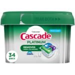 Cascade Fresh Platinum Pods Dishwasher Detergents - 34ct