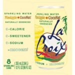 La Croix Pineapple Coconut Sparkling Water - 8pk/12 fl oz Cans - Image 3