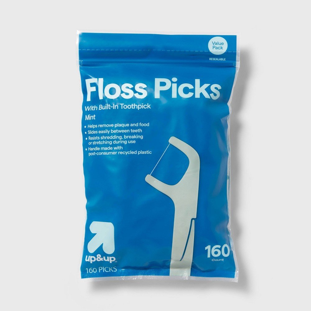 GUEST_6cd7e2d3-5654-4ab2-9e38-58a8d4de467d Floss Picks Mint - up&up™ - Image 1