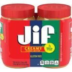 Jif Creamy Peanut Butter Twin Pack - 80oz