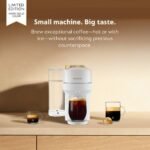 Nespresso Vertuo Pop+ Deluxe Coffee and Espresso Machine by De'Longhi - White and Gold - Image 2