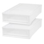 IRIS USA Plastic Under Bed Storage Containers - Image 6