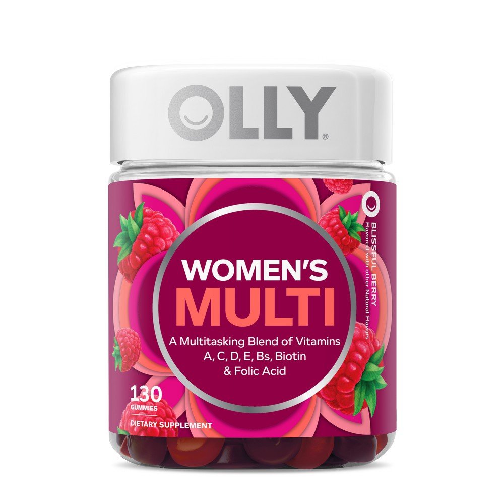 GUEST_761b4dd0-e048-4a65-aec0-55e0524dca3c OLLY Women's Multivitamin Gummies - Berry - 130ct - Image 1