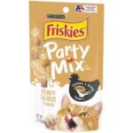 Purina Friskies Party Mix Chicken Gravy-Licious Crunch Crunchy Cat Treats - Image 7