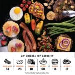 Blackstone OTG 22" Tabletop Griddle Plate with Built-In Hood, Black - Portable Grill for Camping, Tailgates, and On-the-Go Cooking - Image 3