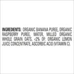 HappyBaby Clearly Crafted Bananas Raspberries & Oats Baby Food Pouch - Image 6
