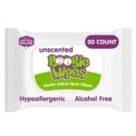 Boogie Wipes Saline Nose Wipes Unscented