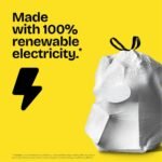 Glad ForceFlex Tall Kitchen Drawstring Trash Bags - Gain Original - 13 Gallon - Image 6
