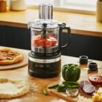 KitchenAid 7 Cup Food Processor - Black - KFP0718BM: Grinds, Chops, Shreds, Mixes, Blends, 3 Speeds, Dishwasher-Safe - Image 6