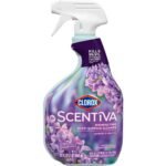 Clorox Scentiva Lavender & Jasmine Multi-Surface Cleaner Spray Bottle Bleach Free - 32 fl oz - Image 2