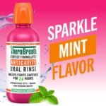 TheraBreath Anticavity Fluoride Mouthwash - Sparkle Mint - Image 3