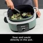 Ninja PossibleCooker PRO 8.5qt Multi-Cooker with 8-in-1 Slow Cooker, Dutch Oven, Sous Vide, Oven Safe Pot to 500°F Sage Green MC1001GN - Image 3